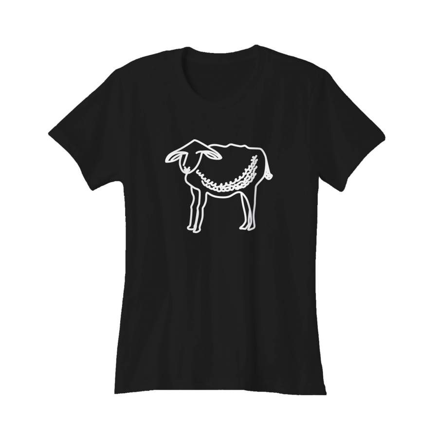 Sheep Eat Animal American Apparel Women’s T-Shirt