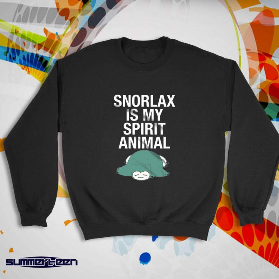 Snorlax Is My Spirit Animal Women’S Sweatshirt