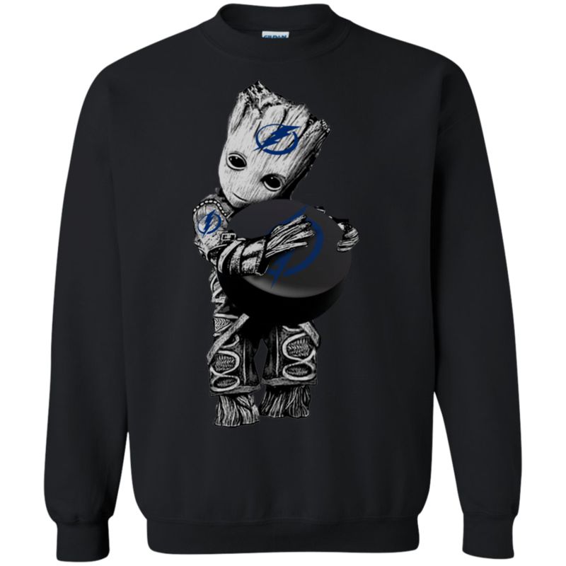 Tampa Bay Lightning Guardians Of The Galaxy Groot Hockey T-Shirts