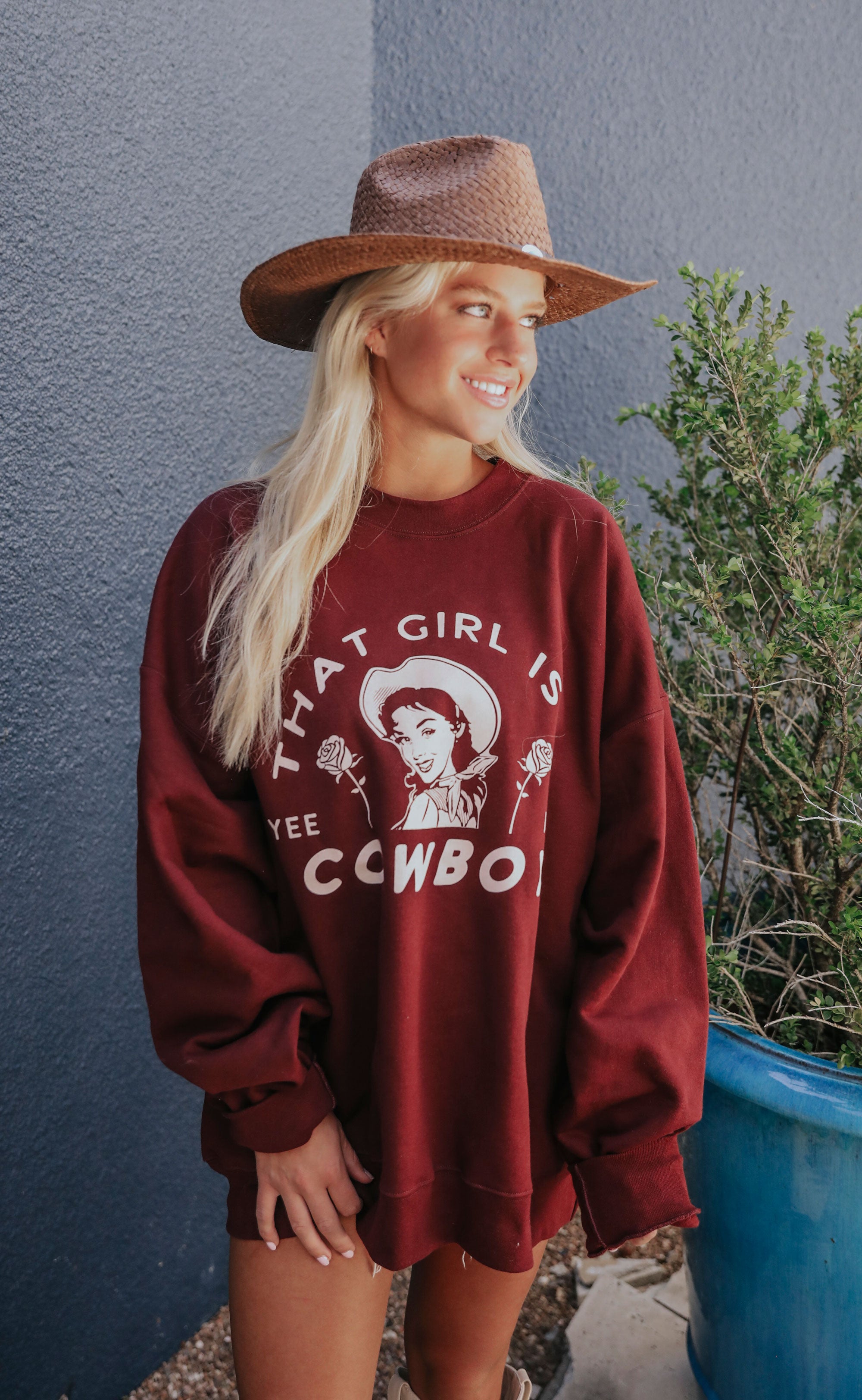 Charlie Southern: That Girl Is A Cowboy Sweatshirt