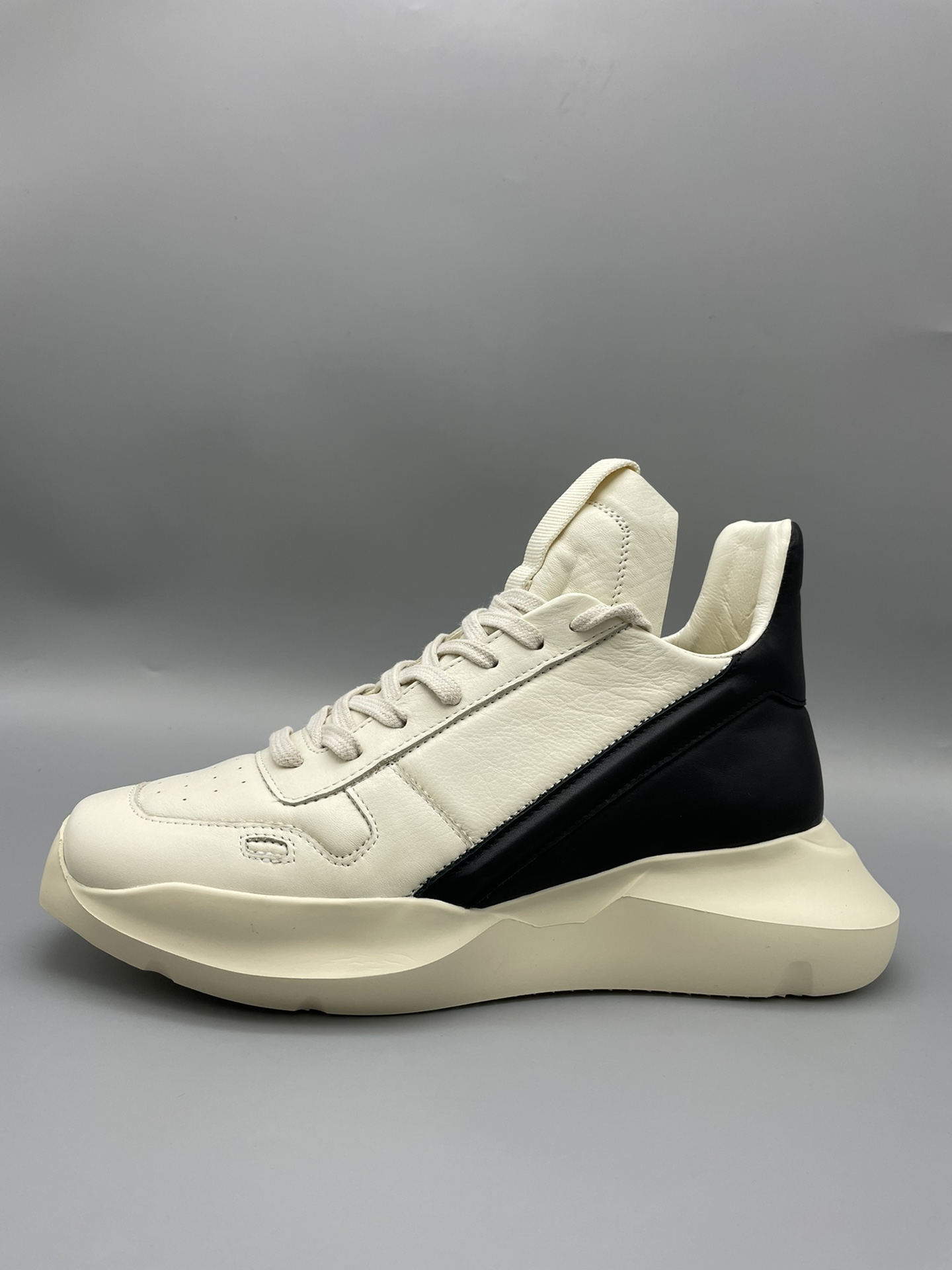 21ss Rick Men Sneaker Women Boots Owens Leather Boots Men’s Sport Shoes Streetwear Hip Hop Men’s Casual Shoes alx
