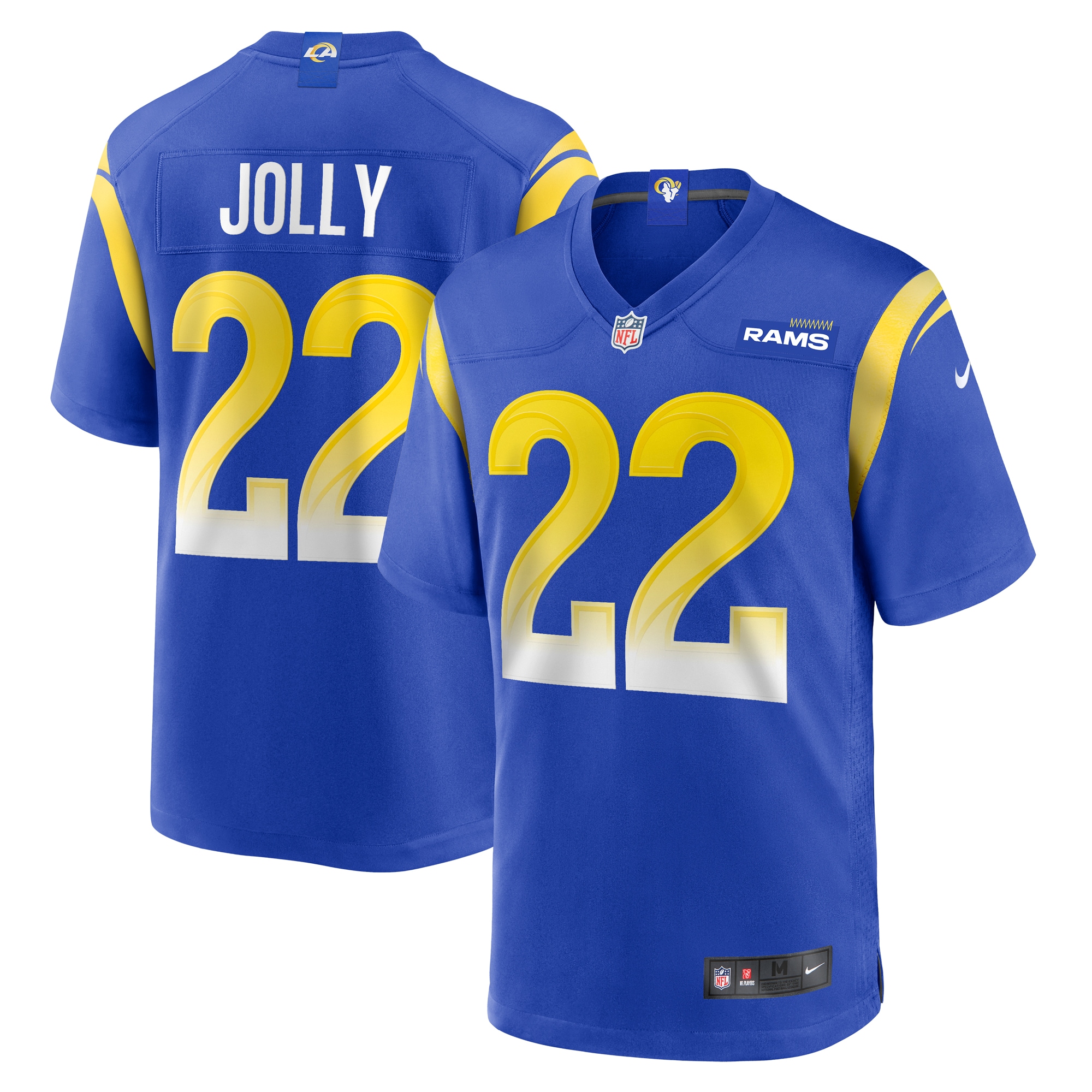 Shaun Jolly Los Angeles Rams Home Game Jersey – Royal