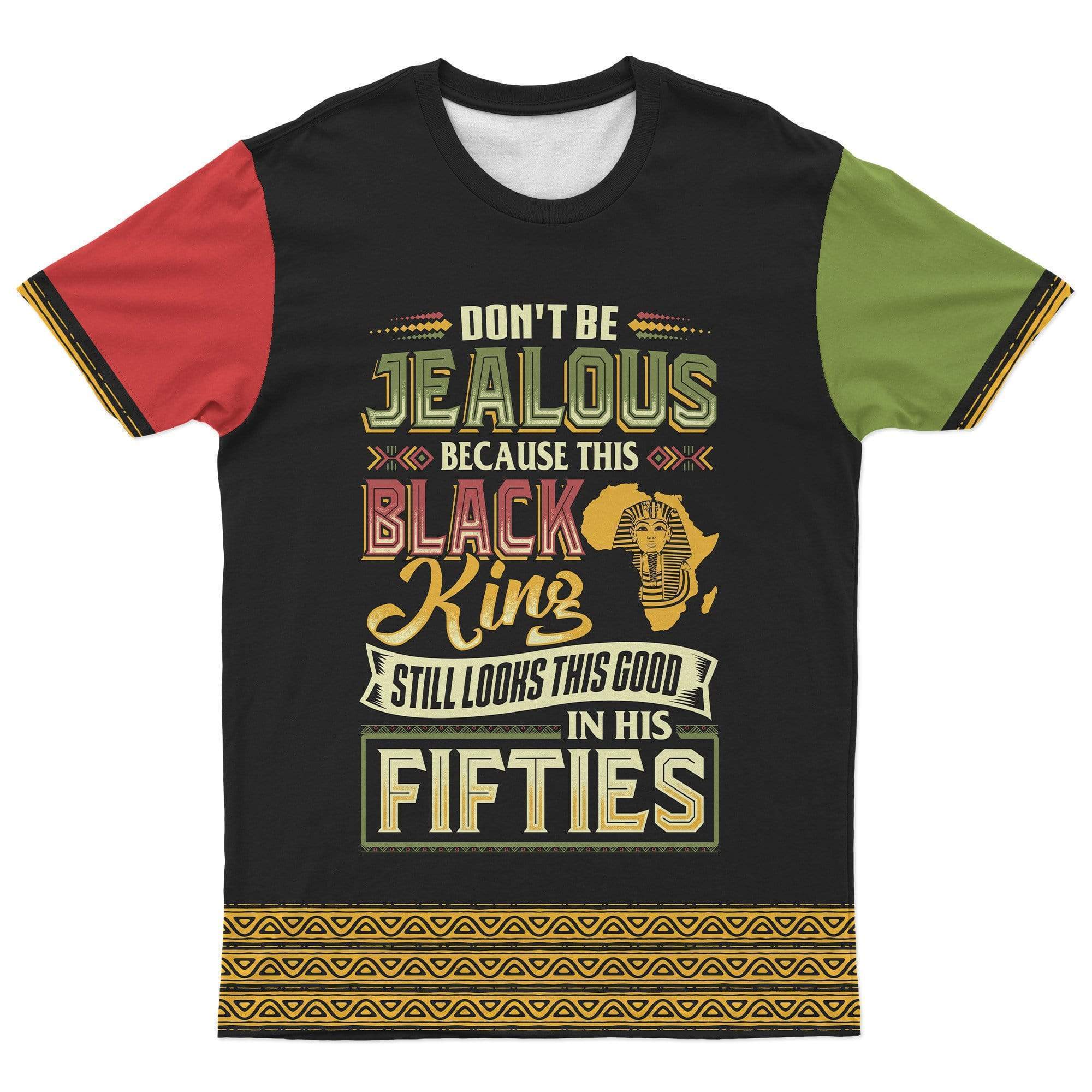 Greek Life T-Shirt – Don’T Be Jealous Because This Black King Still Looks This Good In His Fifties Pareeshy T-Shirt