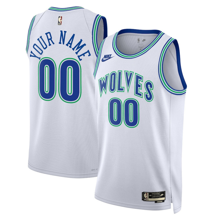 Minnesota Timberwolves Hardwood Classic Edition Swingman Custom Jersey