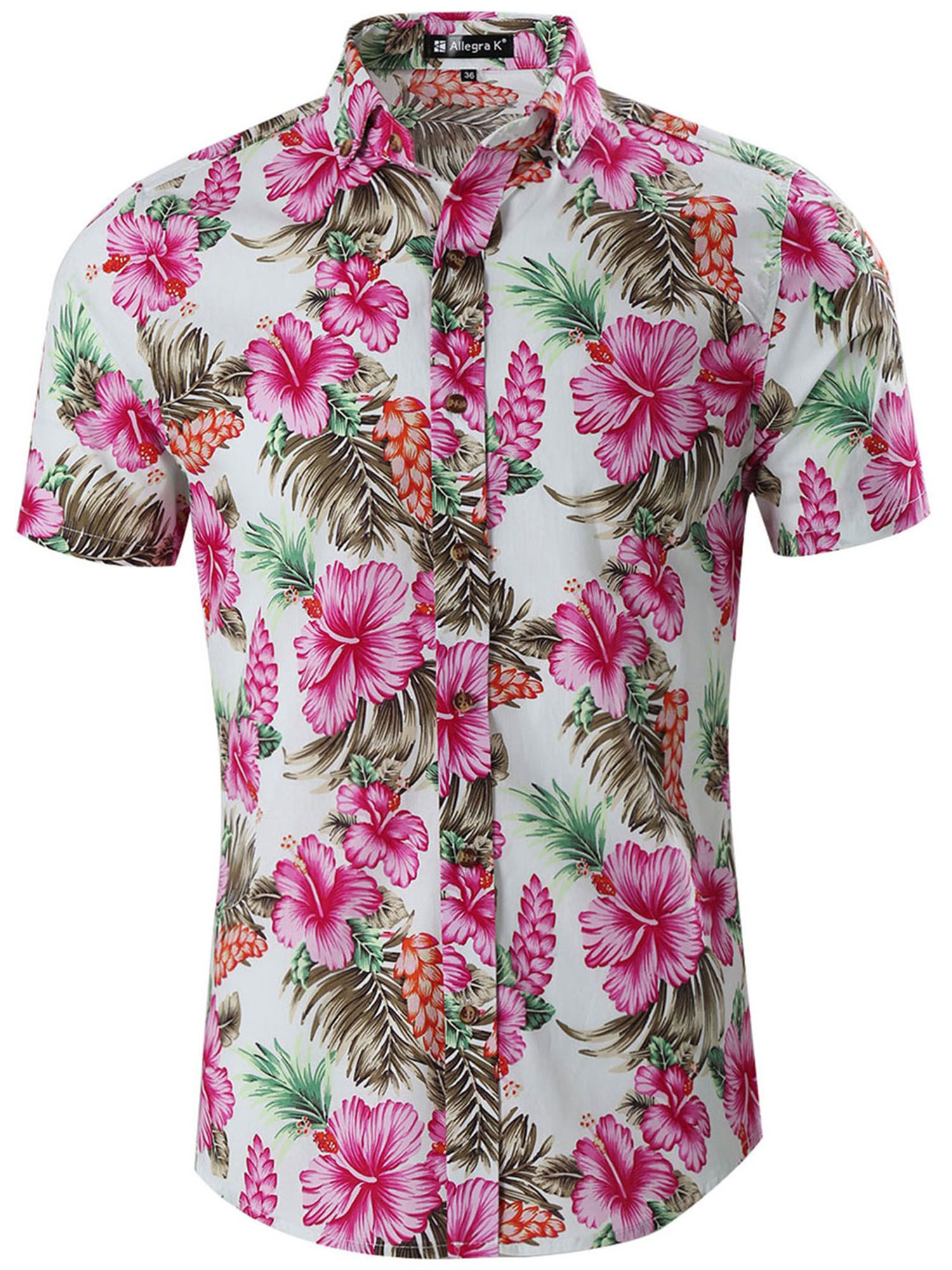 Floral White Awesome Design Hawaii Shirt Ha3978