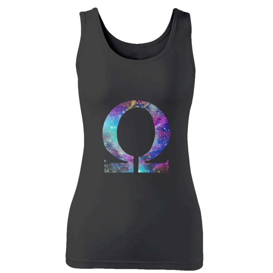 God Of War Symbol Galaxy Woman’s Tank Top