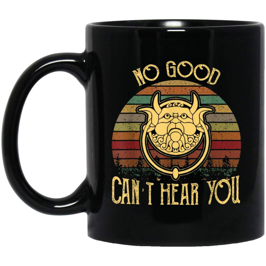 Door Knockers No Good Can’t Hear You Retro Vintage 11 oz Mug