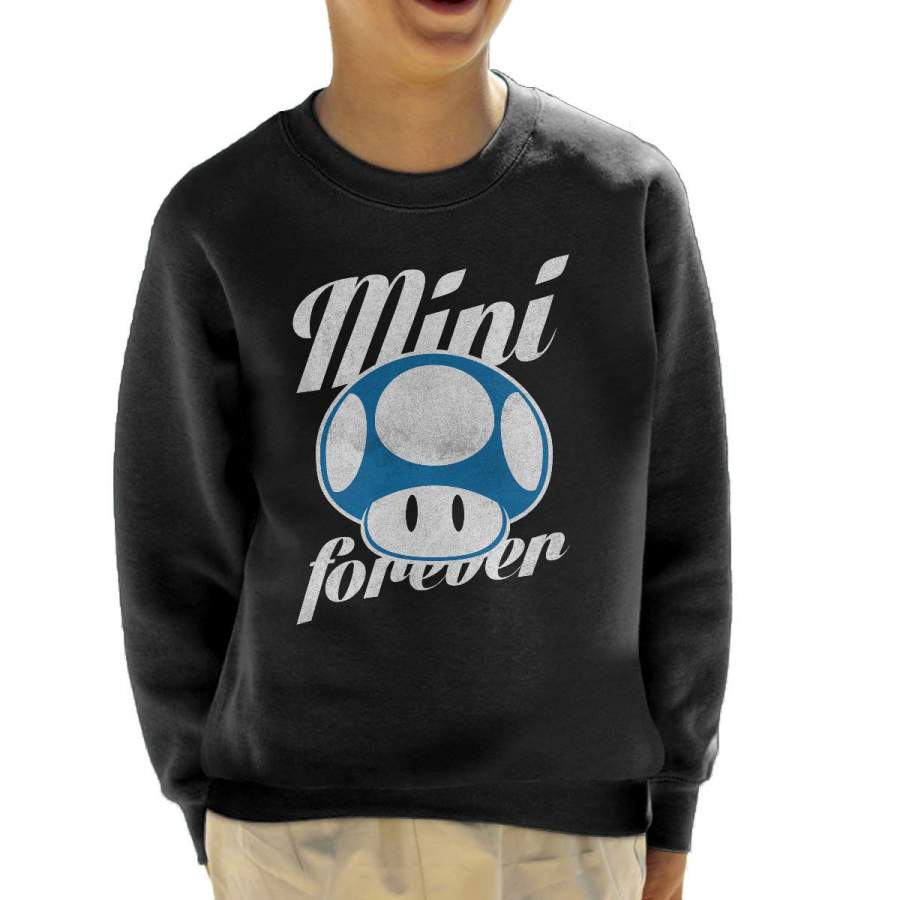 Super Mario Mini Forever Kid’s Sweatshirt