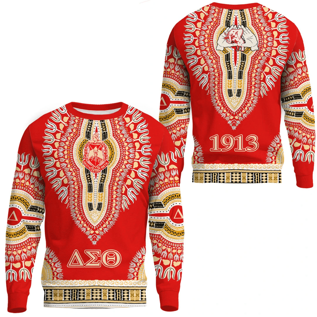 Africa Zone Sweatshirt – Delta Sigma Theta Dashiki Sweatshirts A31