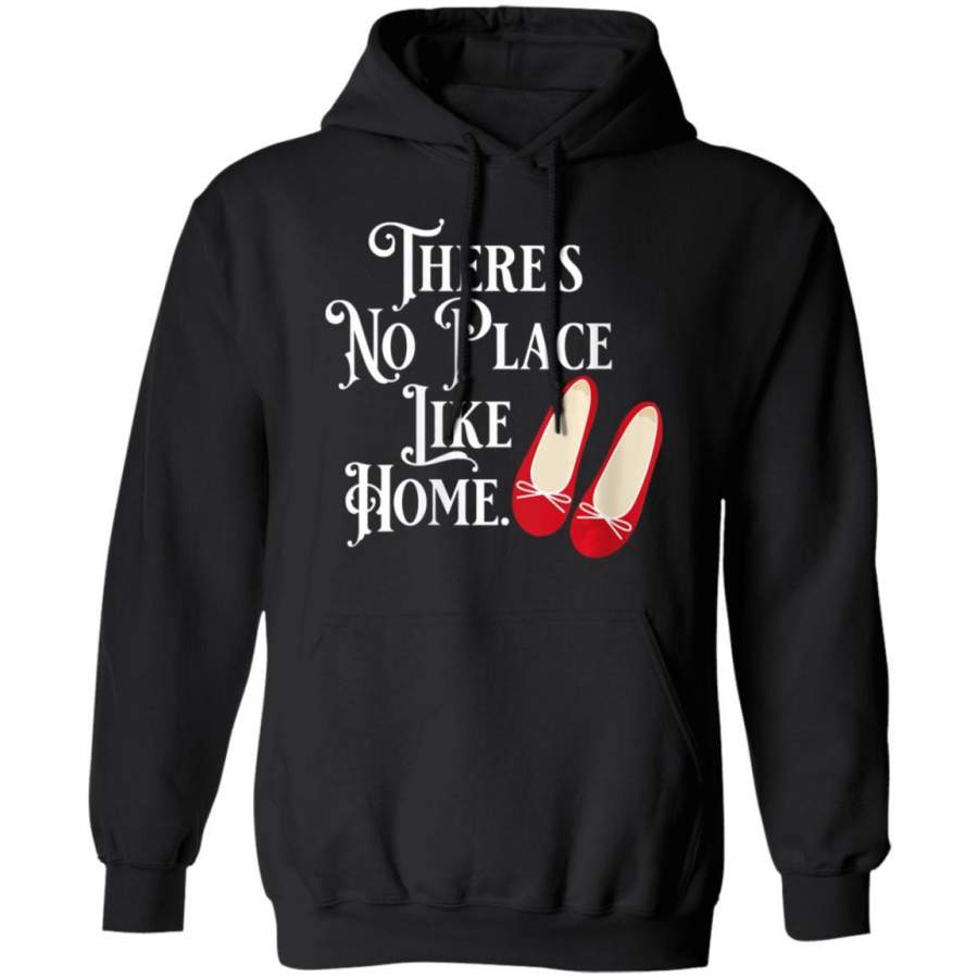 Womens There’s No Place Like Home – Wizard Of Oz V-neck Hoodie