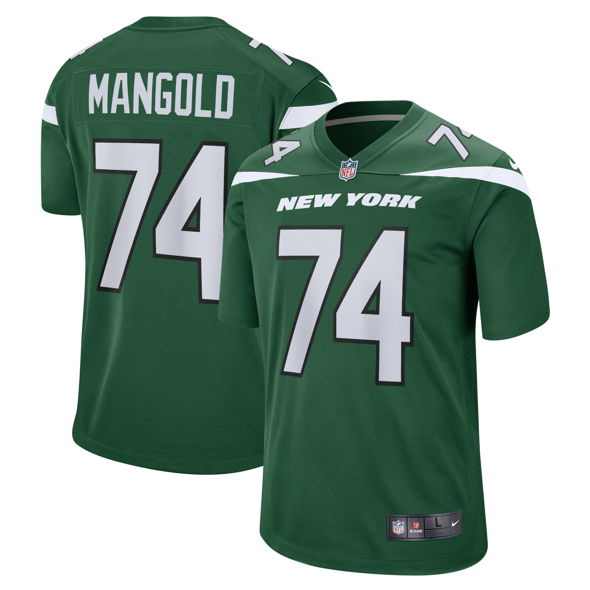 Nick Mangold New York Jets Retired Player Jersey – Gotham Green