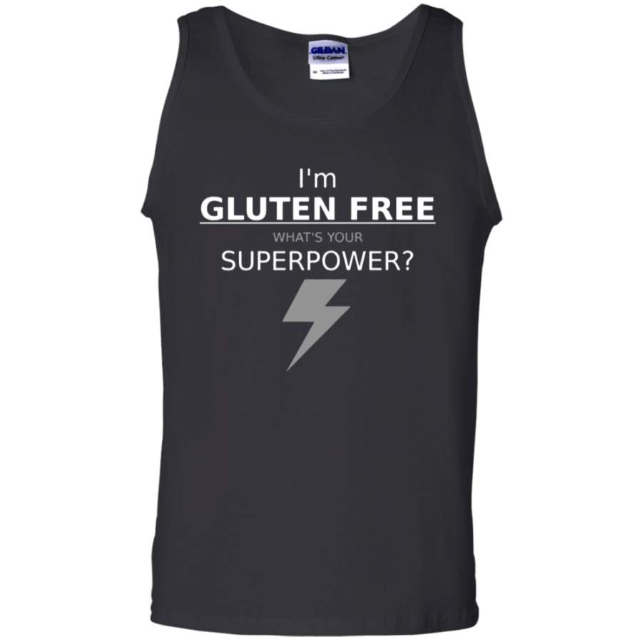 AGR Gluten Free, Gluten Free Shirt, Gluten Free Gift, Food Allergy, Gift For Him, Gift For Her, Celiac Gift, Funny T-Shirt, Unisex Mens Tank Top