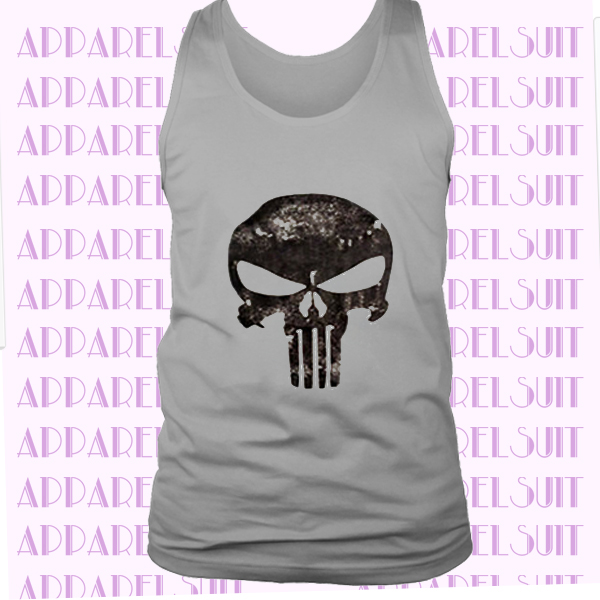 The Punisher Superman ANIMAL Men Gym TANK TOP