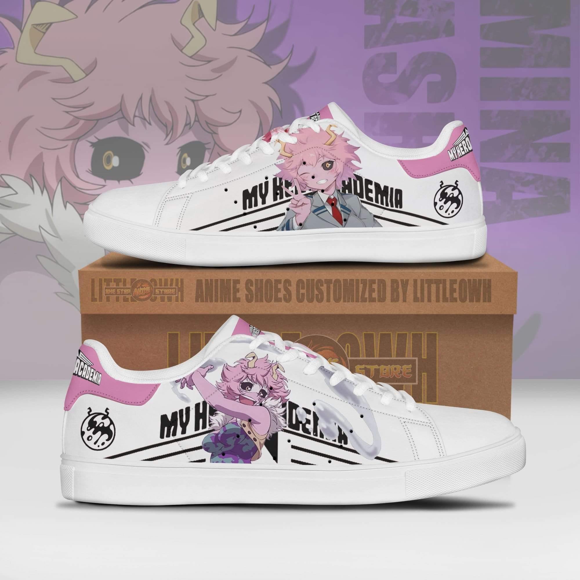 Mina Ashido Sneakers Custom My Hero Academia Anime Shoes