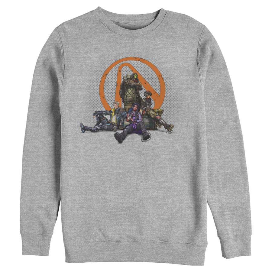 Borderlands 3 Men’s Vault Hunter Collage  Sweatshirt