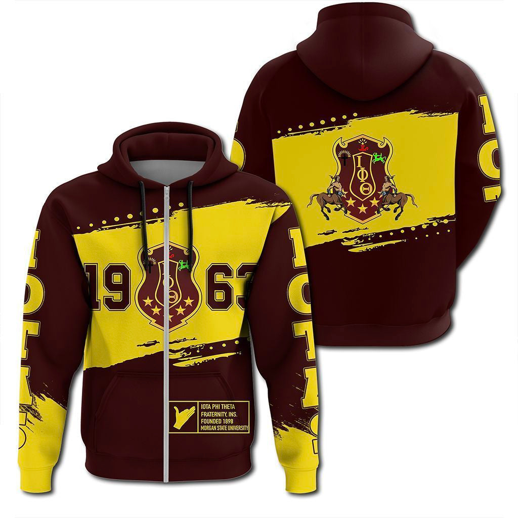 Fraternity Hoodie – Iota Phi Theta University Zip Hoodie