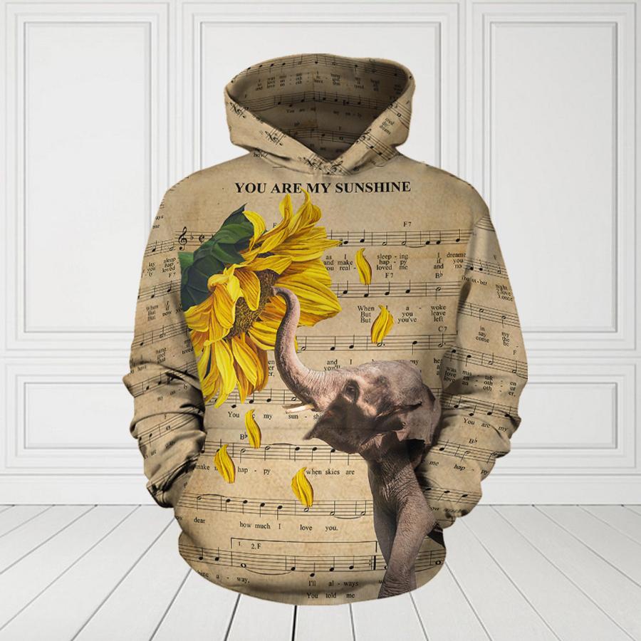 Elephants Are My Sunshine Hoodie & Legging