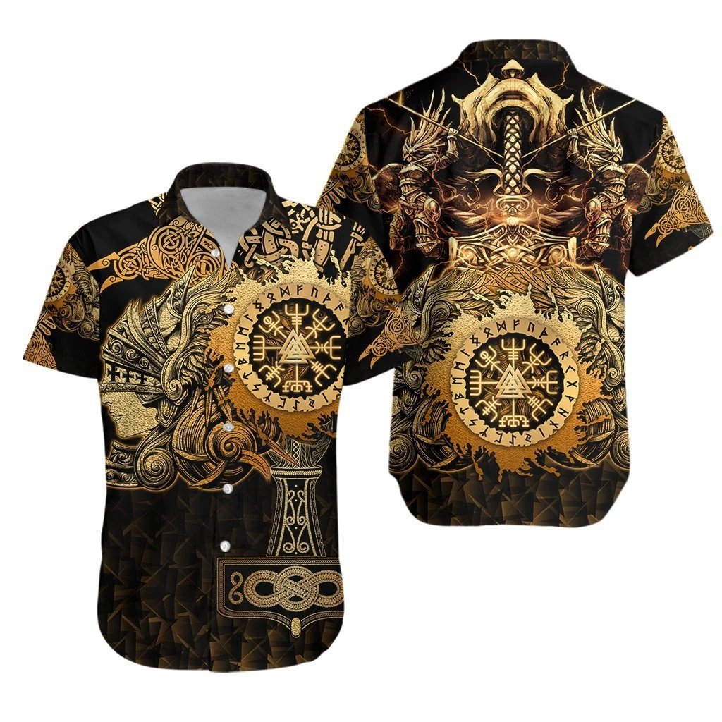 Viking Valkyrie Hawaii Shirt Unisex Adult Ha9990