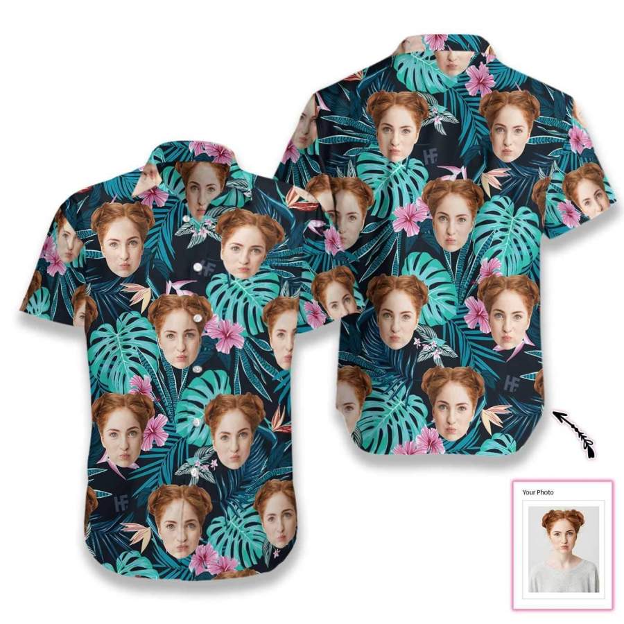 Funny Personalized Hawaii Aloha Shirts Custom Face Ha75866