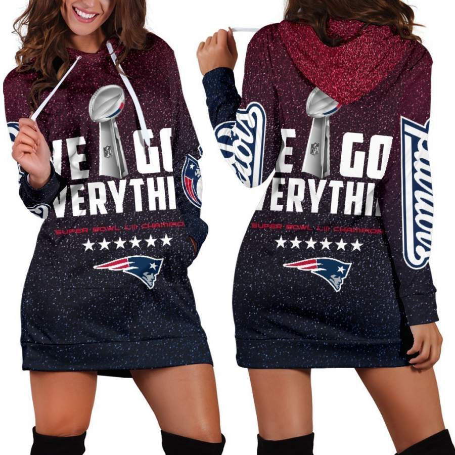 New England Patriots Hoodie Dress