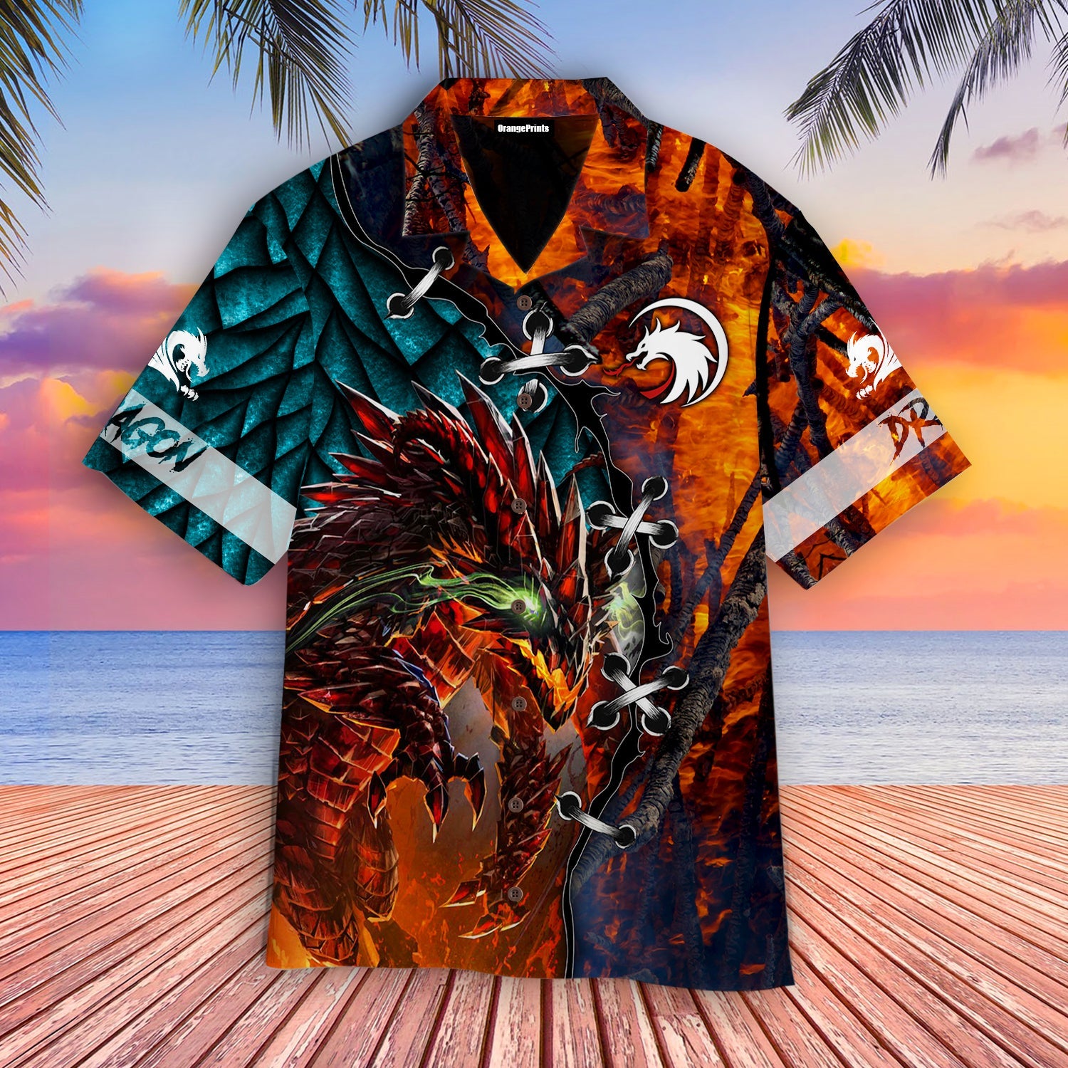 Dungeon Dragon Hawaii Shirt For Men Women Adult Ha19777