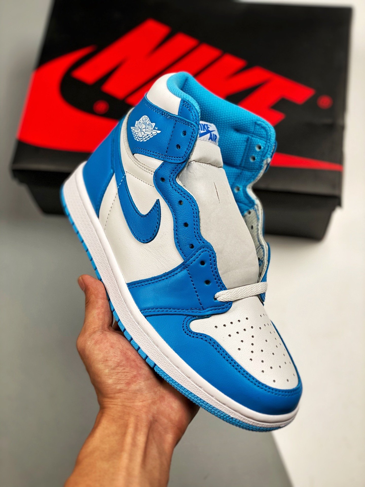 JD 1 Retro High OG UNC WhiteLight Powder Blue 5341502