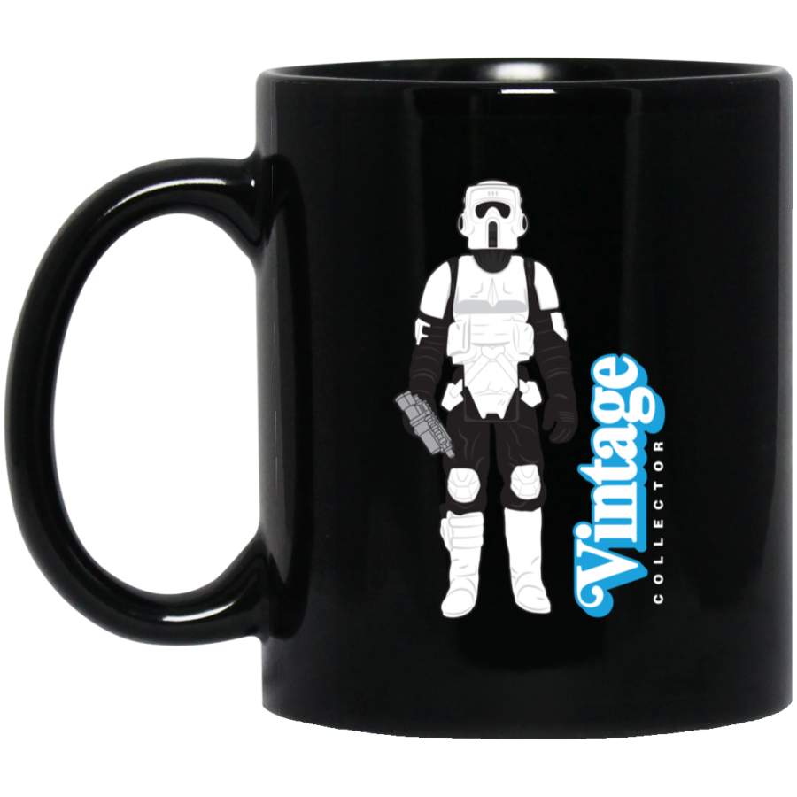 Vintage Collector – Scout Trooper action figure Mug Black Mug