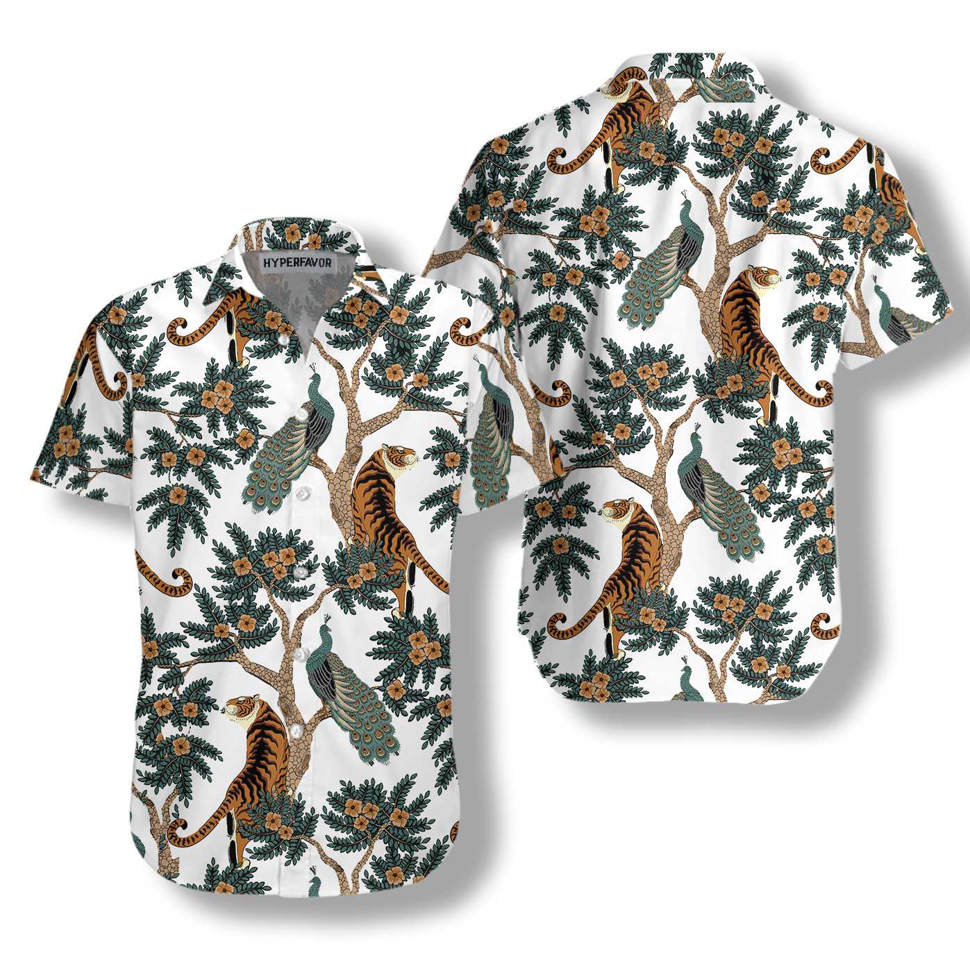 Tigers Life Shirt For Men Hawaiian Shirt