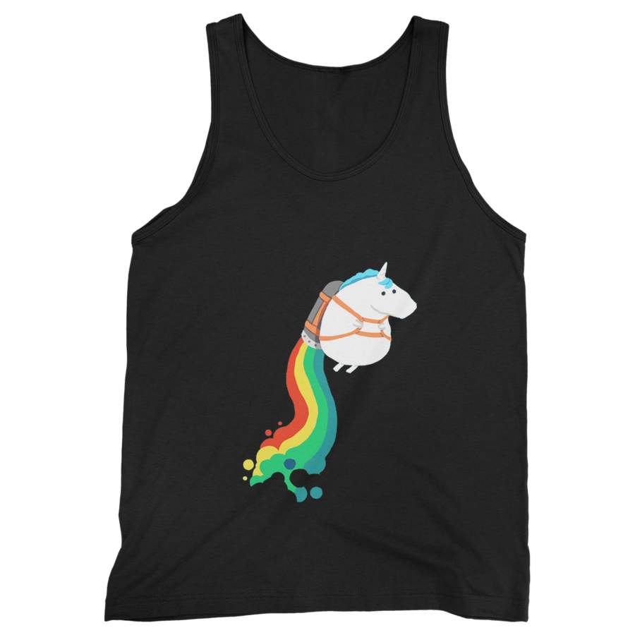 Fat Unicorn Man’s Tank Top