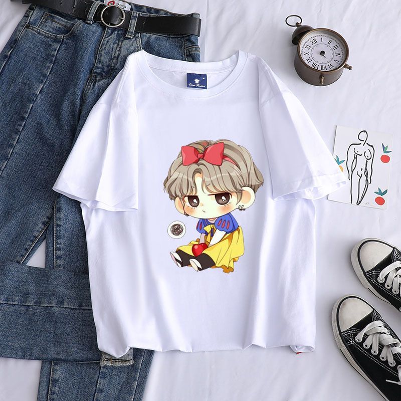 Taehyung Cute Candy Color T-Shirt