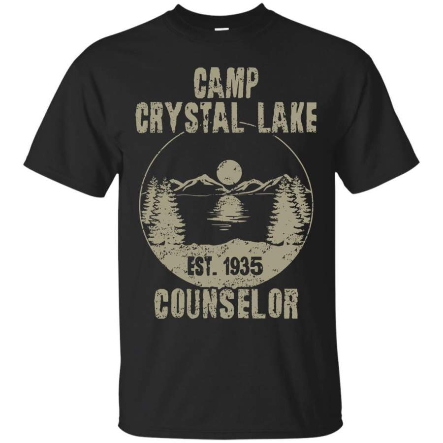 Crystal Lake Counselor Vintage Retro Style Men/Women T shirt