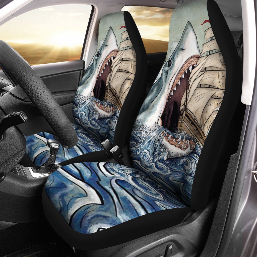 Thresher sharks Car Seat Covers Custom Car Accessories