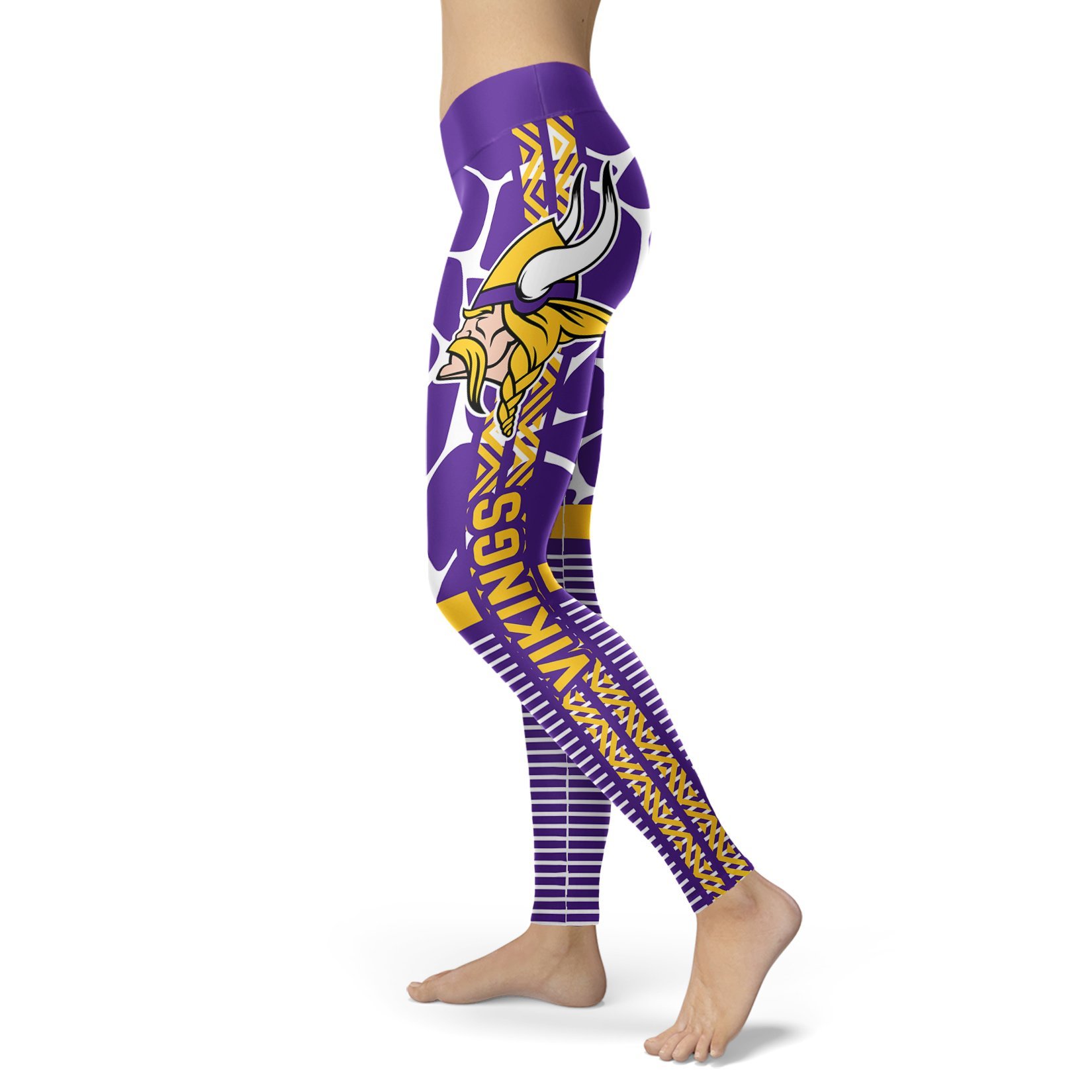 Awesome Light Attractive Minnesota Vikings Leggings