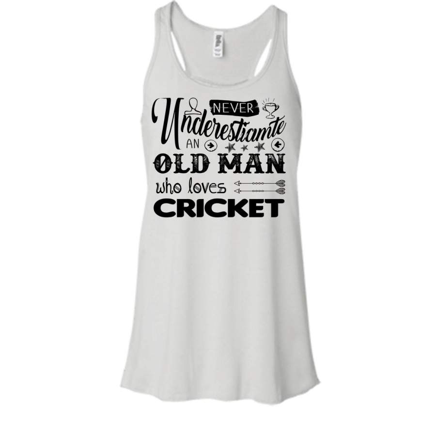 Never Underestimate An Old Man Who Loves Cricket Shirt, Sporty Shirt