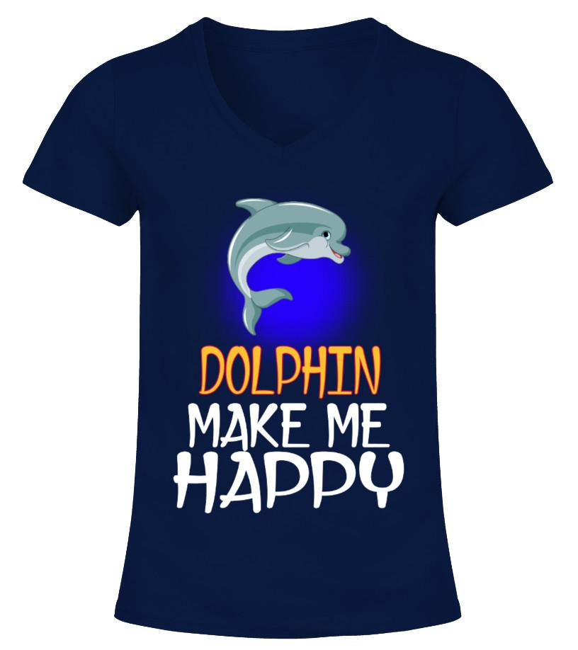 Dolphin Animals Lover T Shirts C-5Hz7K