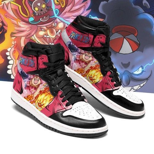 Big Mom One Piece Jd Sneakers High-Top Jordan Shoes Customized For Fan