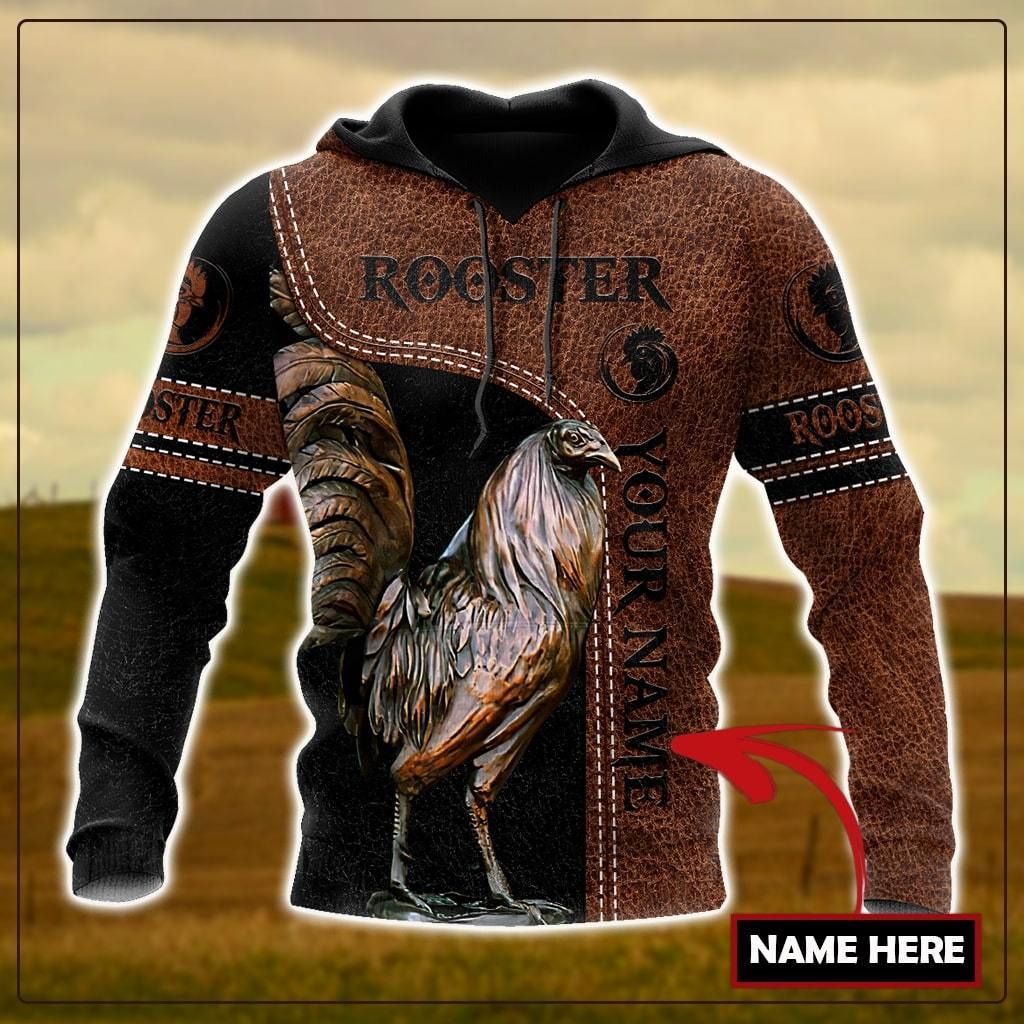Personalized Rooster 3D Printed Unisex Shirts Tna28042103