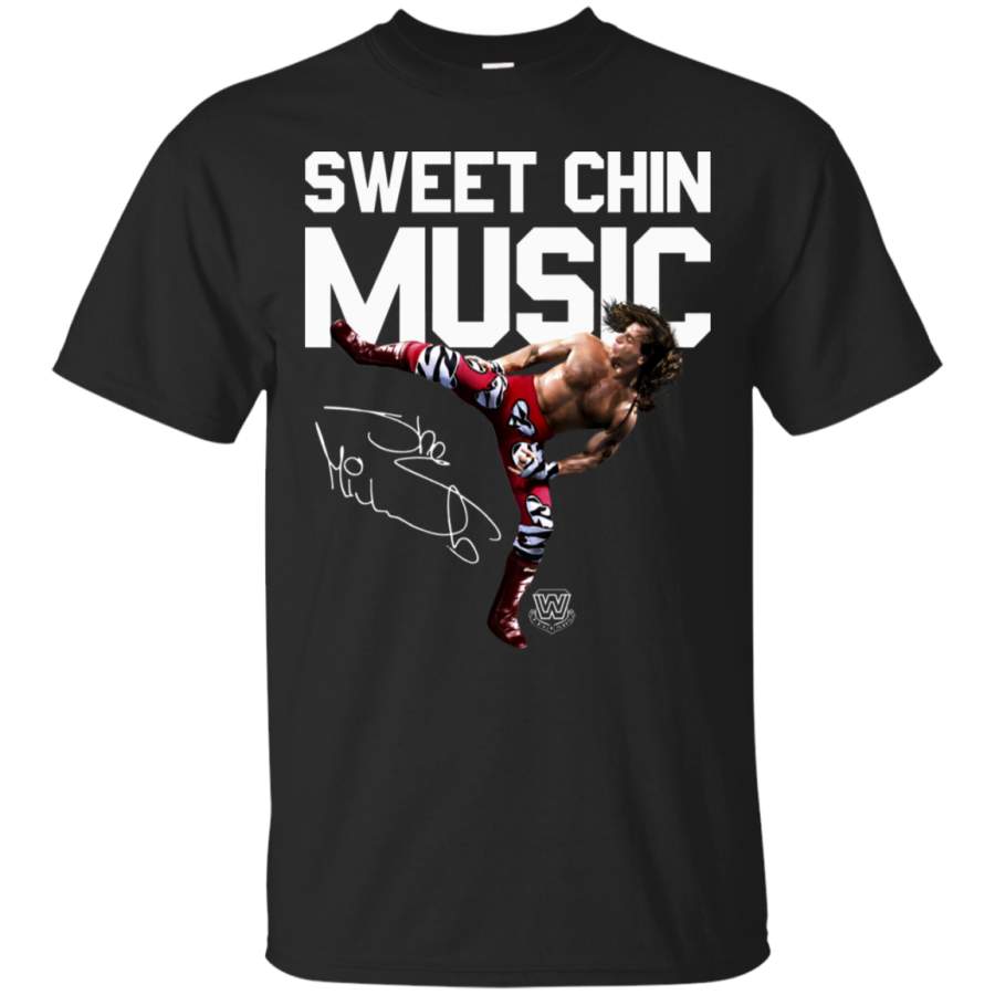 Shawn Michaels Sweet Chin Music Heartbreak Kid Mr Wrestlemania WWE T-Shirt