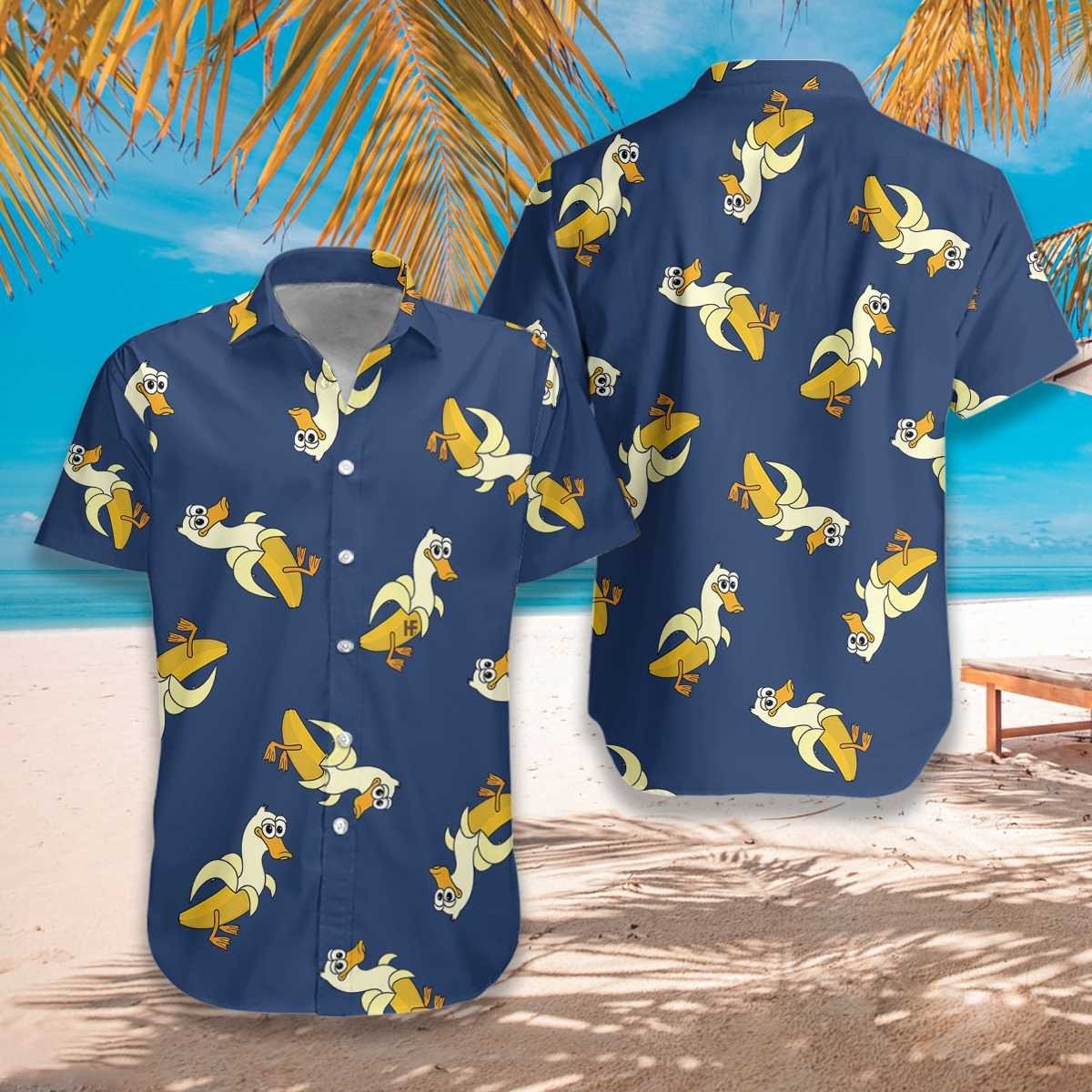 Banana Duck Hawaii Shirt For Men Women Adult Ha4722