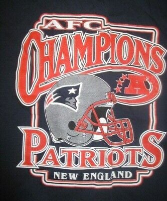 New England Patriots Afc Champions ( ) T-shirt Tom Brady Bill Belichick 5838