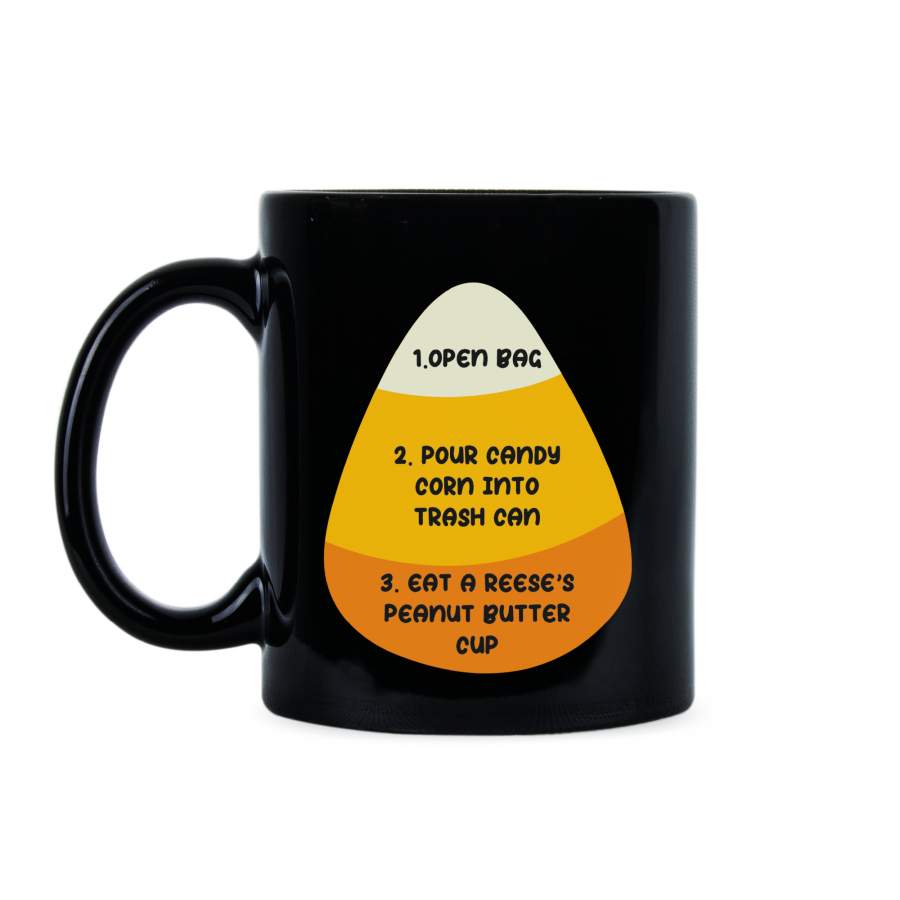 Candy Corn Mug Funny Halloween Mug