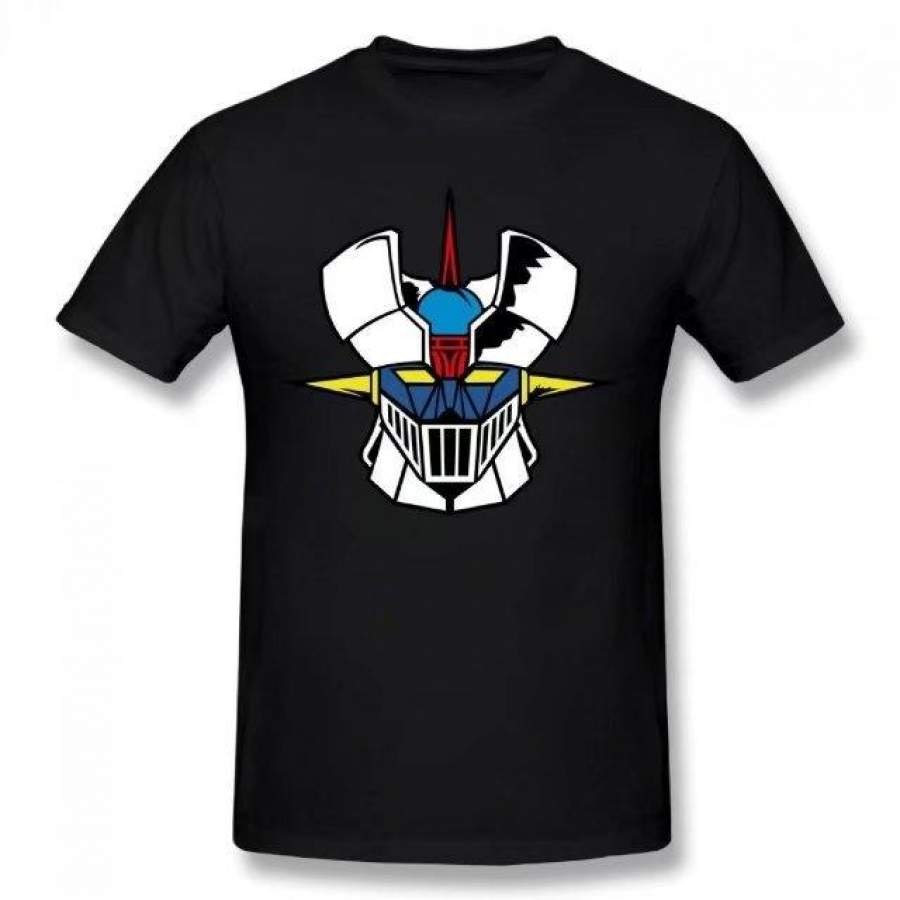 Mazinger Z Comprar Camiseta Summer Basic Casual Short Cotton T-Shirt