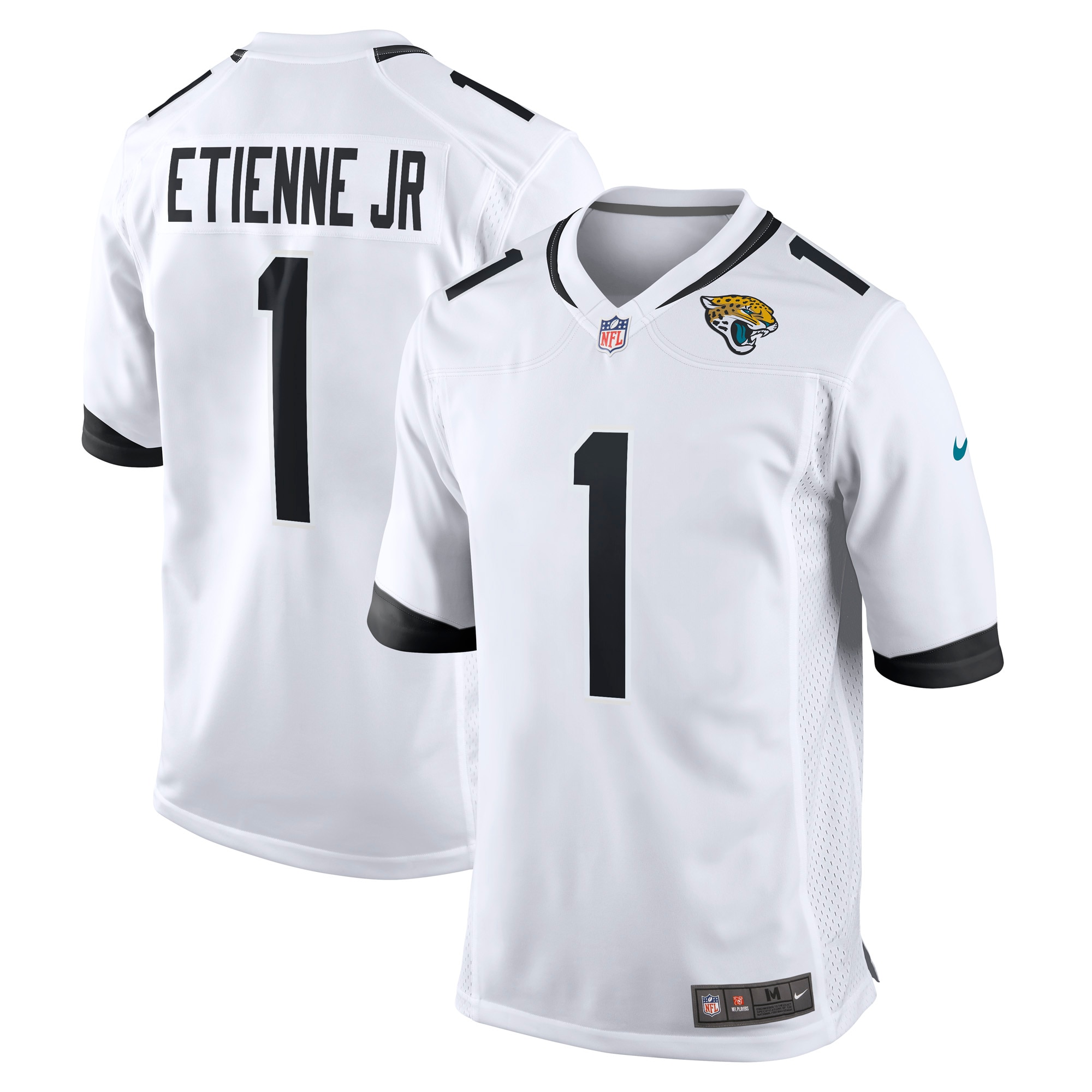 Travis Etienne Jr. Jacksonville Jaguars Game Player Jersey – White