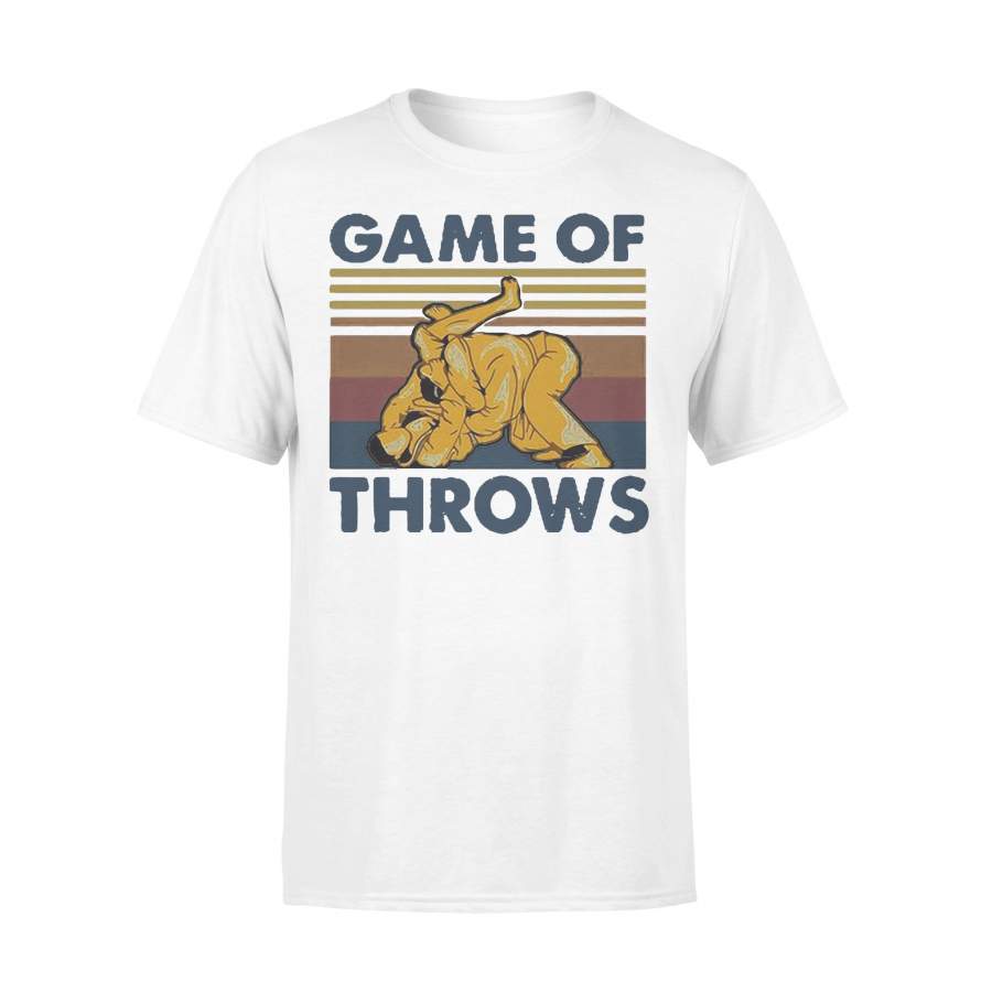 Vintage Jiu Jitsu Game Of Throws T-shirt