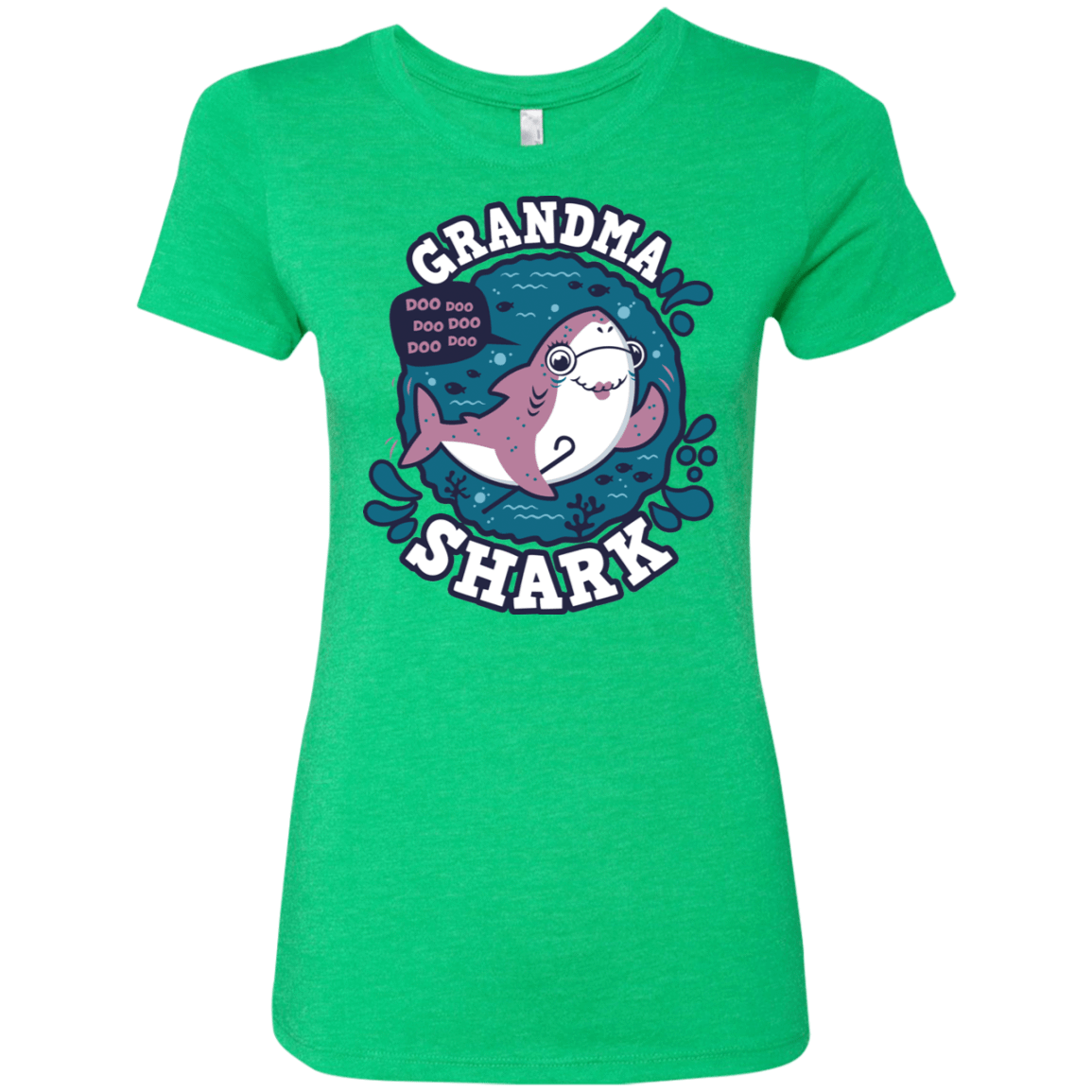 Shark Family Trazo – Grandma Women’S Triblend T-Shirt