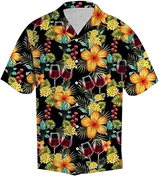 Wine Hibiscus Flower Hawaiian Shirt | For Men & Women | Hw1257