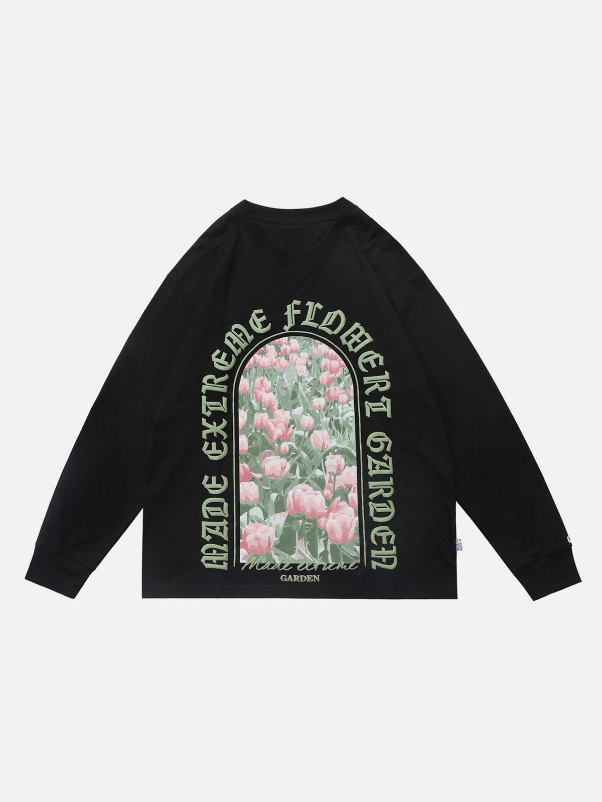 Talishko™ – Flower Field Print Sweatshirt