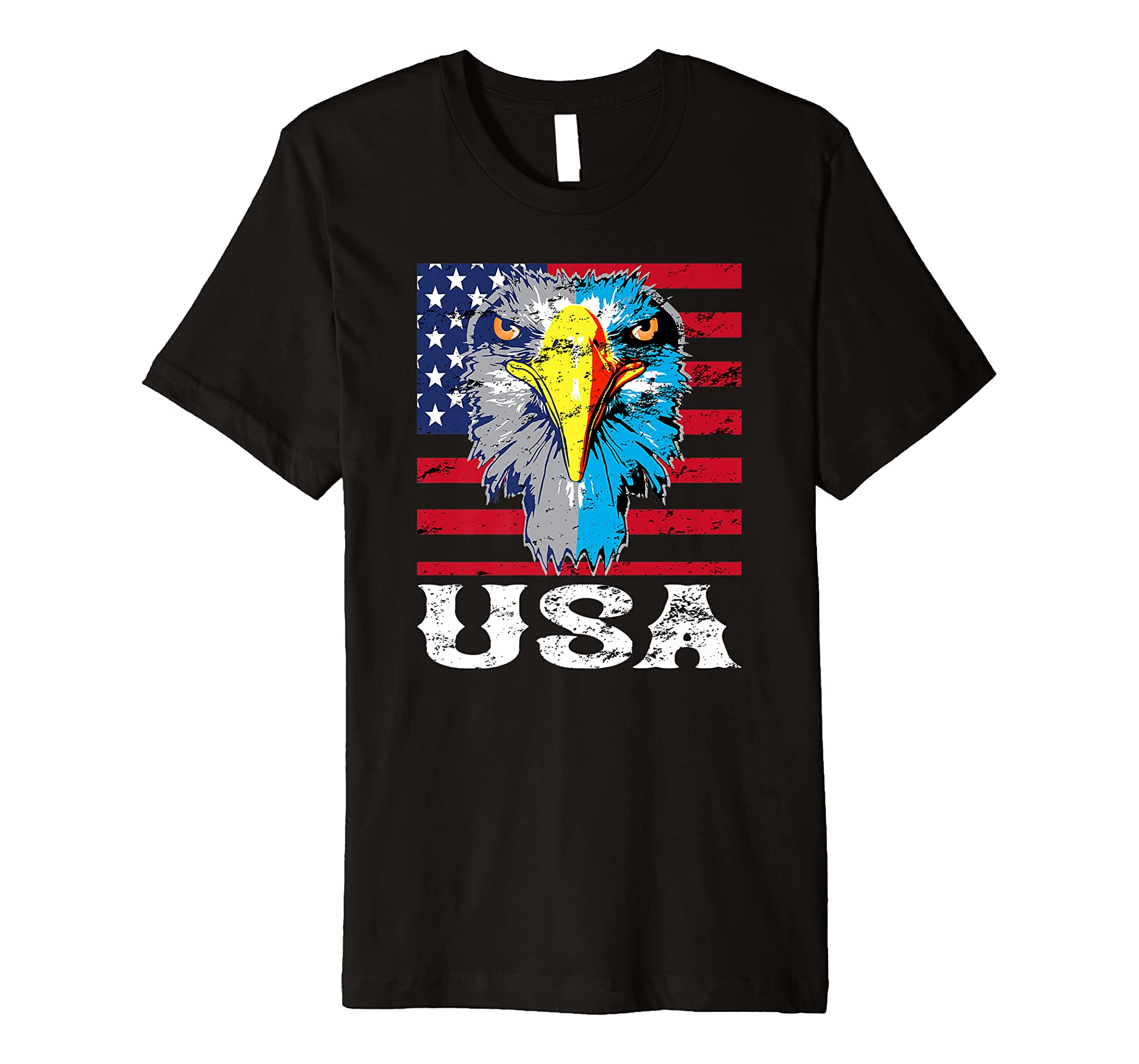 Eagle American 4th of July Patriotic Independence Day USA Premium T-Shirt