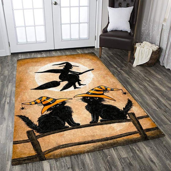 Halloween Cat Rug RCDD81F21297