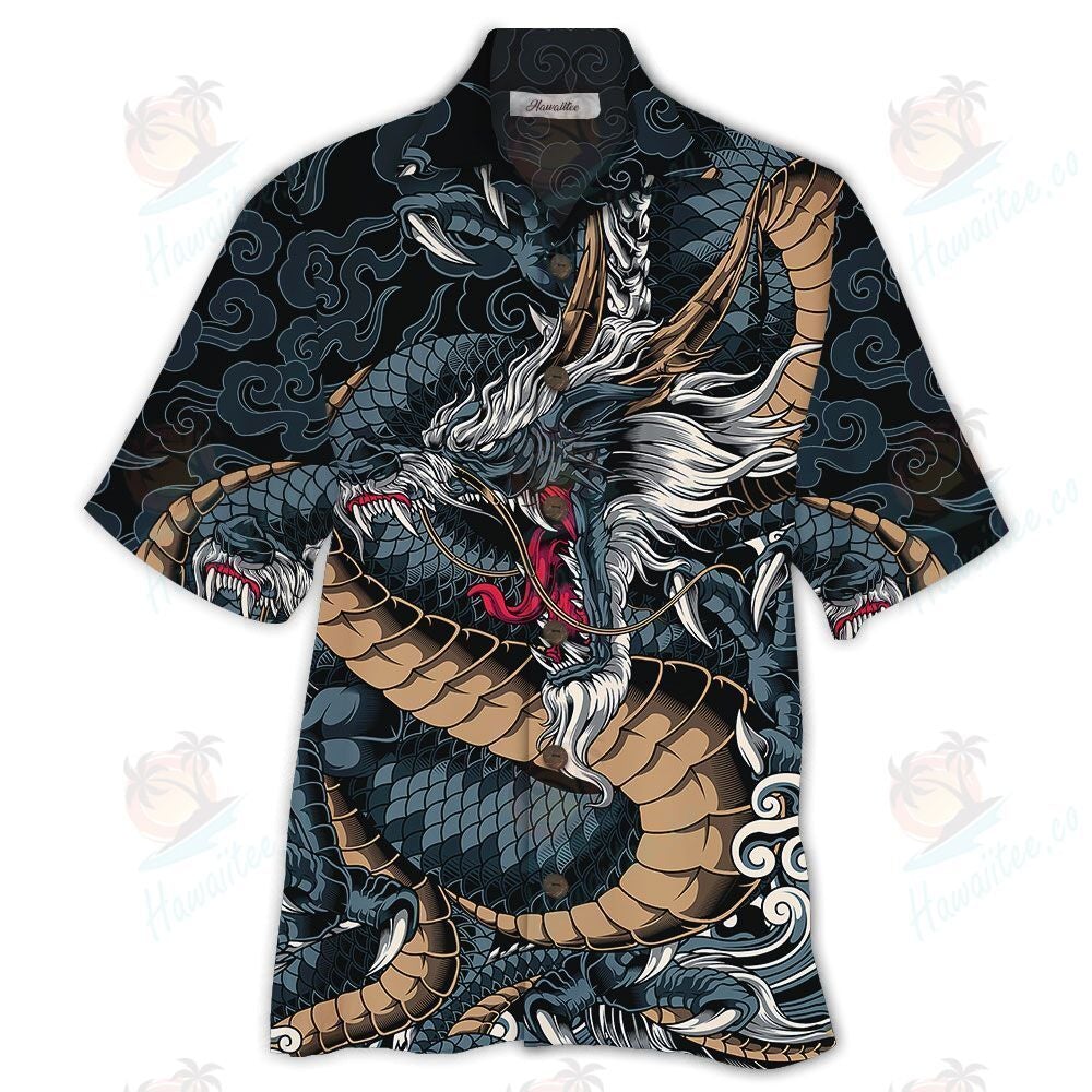 Dragon Colorful High Quality Unisex Hawaii Lover Hawaii Shirt For Men Women Ha104293